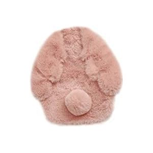 DieffematicRSD Warmwaterkruik Mini Plush Hot Water Bottle Safety Explosion-proof Warm Hands Bag Handwarmer (Color : Wine red)