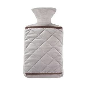 DieffematicRSD Warmwaterkruik Heetwaterkruiken Verwijderbare stoffen hoes Verdikte explosieveilige warme buik Watervulling Water Warme handtas Verwarmingsproducten (Color : Gray)
