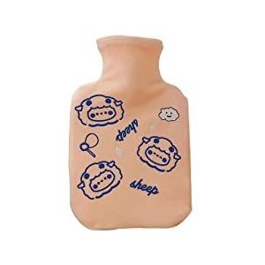 DieffematicRSD Warmwaterkruik Mooie Cartoon Hand Po Warmwaterkruik Warmwaterflessen Draagbare Handwarmer Pocket Hand Voeten Warmwaterzakken (Color : Pink)