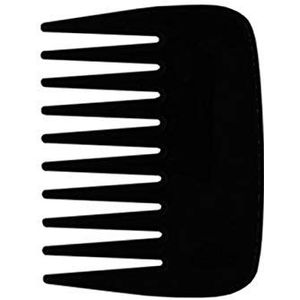 DieffematicSZ kam 1 stks Pocket Plastic Kam Super Brede Tandkammen Geen Statische Baard Kam Klein Haarborstel Haarstyling Tool