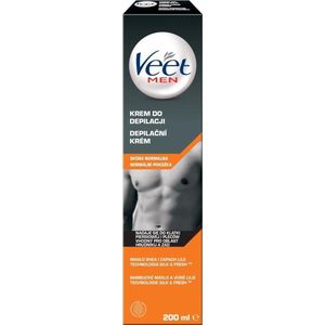 Veet - Ontharingscrème - Voor Mannen - 250ml - Respecteert Huid