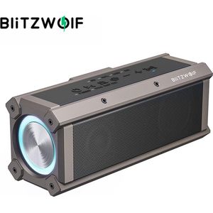 100W Bluetooth speakers - Draagbare luidsprekers - RGB-licht - IPX5 Waterdicht - TWS stereogeluid - 5000mAh - Quad-stuurprogramma's Dubbel diafragma Diepe bas - Voor binnen en Buitenshuis - zwart