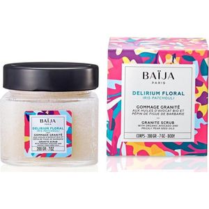 Baïja - Delirium Floral - Body Scrub - 200 g - Natuurlijke Ingrediënten