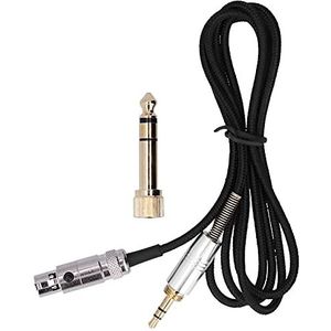 Audioadapterkabel, 6,35 Mm / 3,5 Mm Naar Mini XLR-interface Hoofdtelefoon Audiokabel voor AKG Q710 K712 K240 K141 K271, Headset Audiodraad Audiokabel voor Verschillende Camera's