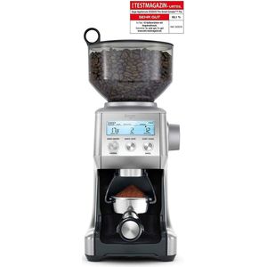Sage Kaffeemühle The Smart Grinder Pro, SCG820BSS4EEU1, 165 W, Kegelmahlwerk, 450 g Bohnenbehälter, Edelstahl Kegelmahlwerk