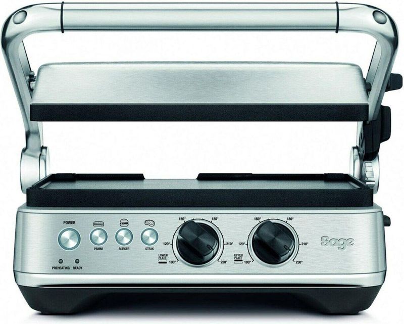 Sage - Bbq & Press - Elektrische Grill - Zwart - 1800W