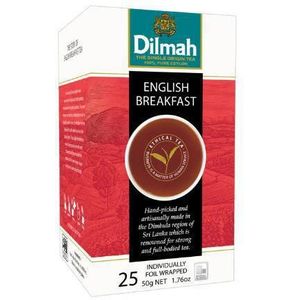 Dilmah English Breakfast Thee Zakjes