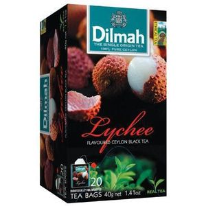Dilmah - Lychee Thee - Zwarte Thee - 20 Stuks