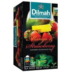 Dilmah - Mango Aardbei - Vruchtenthee - 20 Stuks