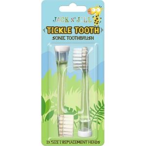 Jack N’ Jill Tickle Tooth Vervangende Opzetstuk voor Tandenborstel Tickle Tooth 2 st