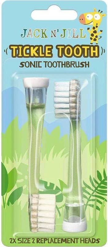 Jack N’ Jill - Tickle Tooth - Vervangende Opzetstuk - 2 Stuks