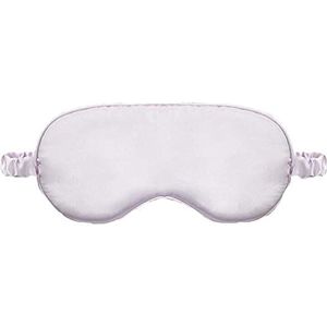 Slaapmasker met verstelbare riem, Mulberry slaaphulp blinddoek voor dutje, zijden oogmasker voor slapen