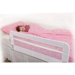 Dreambaby Harrogate Bed Rails Guard - Opvouwbare & Draagbare Bed Veiligheidsbarrière - Geschikt voor Flat & Slat Bed Bases - Meet 109cm Breed x 45,5cm Hoog - Wit - Model F771