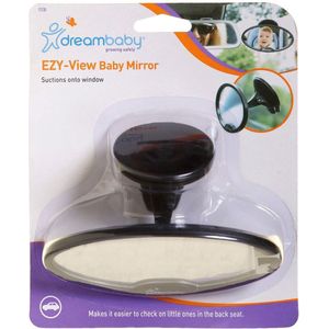 Dreambaby EZY-View Babyspiegel - Kinder achteruitkijkspiegel - Spiegel zuignap - Autospiegel baby - Baby en kids - Veiligheidsspiegel - Auto achterbank - Kinderspiegel universeel