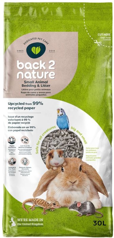 Back-2-Nature - Bodembedekking voor Knaagdieren - 30 L