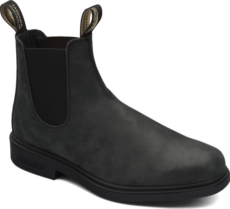 Blundstone 1308 Dress Rustic Black - Korte Laars