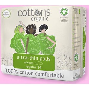 Cottons Maandverband ultradun regular