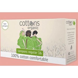 Cottons Regular Tampons - 16 stuks