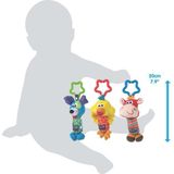 Playgro - Friends - Autostoelspeelgoed - Multikleur - Zacht