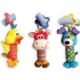 Playgro - Friends - Autostoelspeelgoed - Multikleur - Zacht