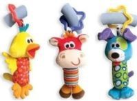 Playgro - Friends - Autostoelspeelgoed - Multikleur - Zacht