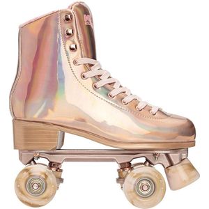 Impala - Rolschaatsen - Roze - Goud - Softboot met mesh voering