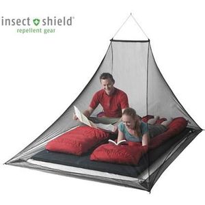 Klamboe - Zwart - Polyester - Voor Twee Personen