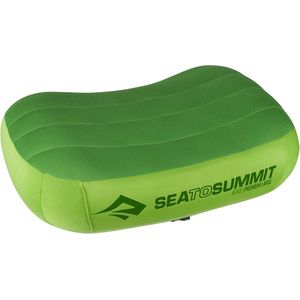 Sea to Summit Aeros Premium - Opblaasbaar Hoofdkussen - Large Lime