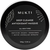 Mukti Organics Gezichtsverzorging Gezichtsmaskers Antioxidant Deep Cleanse Masque