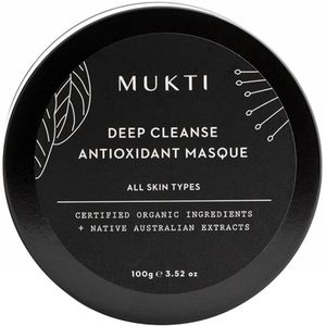 Mukti Organics Gezichtsverzorging Gezichtsmaskers Antioxidant Deep Cleanse Masque