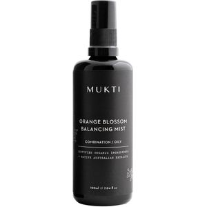 Mukti Organics Gezichtsverzorging Vochtinbrenger Orange Blossom Balancing Mist