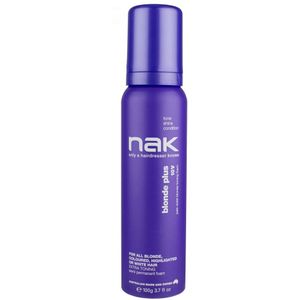 NAK Blonde Plus 10V pale violet blonde toning foam (U) 100 g