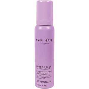 NAK Blonde Plus 10V Toning Foam 100g