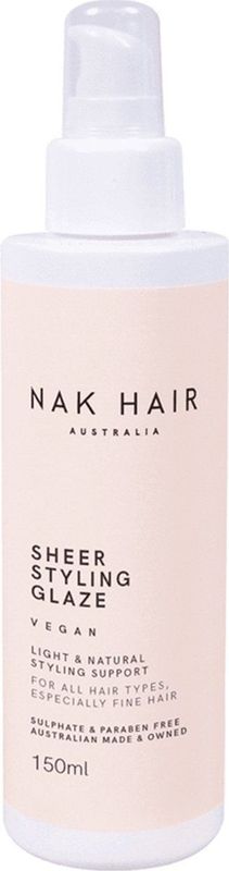 NAK Sheer Styling Glaze 150ml