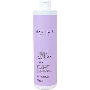 NAK Platinum Blonde Anti-Yellow Shampoo 1 Litre - Normale shampoo vrouwen - Voor Alle haartypes - 1 ltr