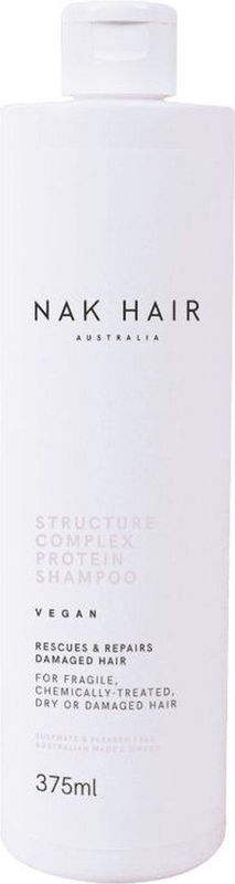 NAK Structure Complex Protein Shampoo 375ml - Normale shampoo vrouwen - Voor Alle haartypes