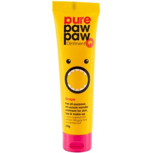 Pure Paw Paw Australian Ointment with Grape to Smooth and Soothe, Suitable For Lips, All Skin Types and Makeup 25g