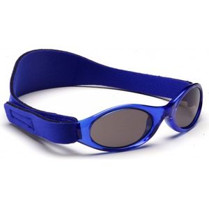 KidsBanz UV zonnebril Kinderen - Blauw - Maat 2-5 jaar