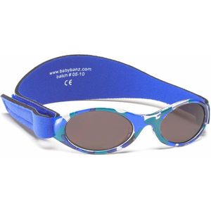 Banz - UV-beschermende zonnebril voor kinderen - Bubzee - Blauw Camo - maat Onesize (2-5yrs)