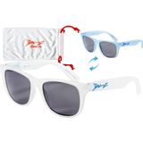 Banz - UV-beschermende zonnebril voor kinderen - Kameleon - Wit naar blauw - maat Onesize (4-10yrs)