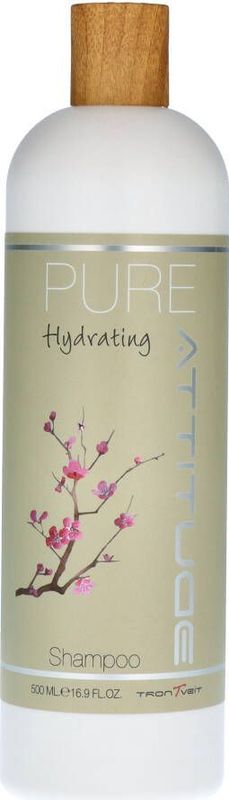 Trontveit - PURE Hydrating ATTITUDE Shampoo - Vegan - Natuurlijke Formule met Aloë Vera en Guargom