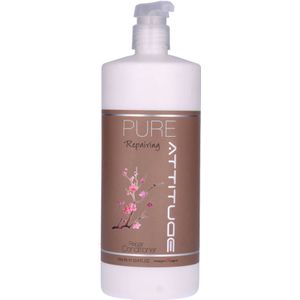Trontveit - PURE Repairing ATTITUDE Conditioner 1000 ml - Versterkt en Herstelt Beschadigd Haar