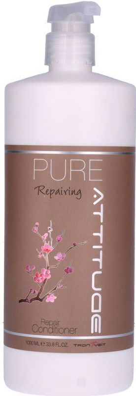 Trontveit - PURE Repairing ATTITUDE Conditioner 1000 ml - Versterkt en Herstelt Beschadigd Haar
