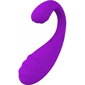 Vibrator & Dildo - Luchtdruk - G-Spot Stimulator & Clitoris - Sex Toys en Vibrators voor Vrouwen en Koppels - Fluisterstil & Discreet Bezorgd - Erotiek Seksspeeltjes - Cadeau voor Vrouw - Lavender Purple(Kleur:Paars)