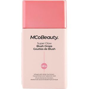 MCoBeauty - Super Glow Peachy Blush - Blush Drops - Perzikroze - Glanzende Formule
