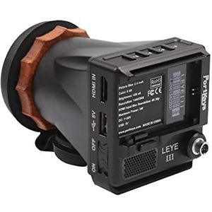 Portkeys LEYE III EVF 4K HDMI Camera Monitor 2,4 inch LCD 3D LUT 300Nit Elektronische Zoeker Peaking Focus Rail NATO [Ondersteuning 8D ~ -3D View]