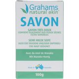 Grahams - Natural Soap - Handzeep - 100 Gram - Natuurlijke Ingrediënten
