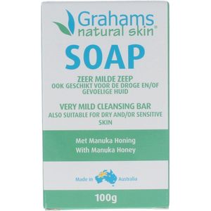 Grahams - Natural Soap - Handzeep - 100 Gram - Natuurlijke Ingrediënten