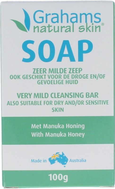 Grahams - Natural Soap - Handzeep - 100 Gram - Natuurlijke Ingrediënten