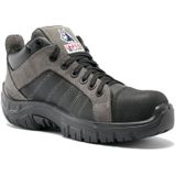 Steel Blue - Fremantle TPU S3 - Werkschoenen - Zwart - Ademend Volnerfleder